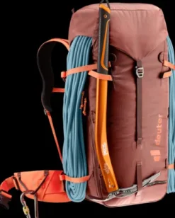Deuter Guide 34+8 redwood-papaya Online