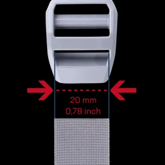 Deuter Ladder lock 20 mm Standard grey Hot