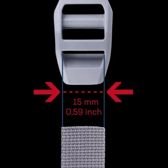 Deuter Ladder lock 15 mm Standard grey Online
